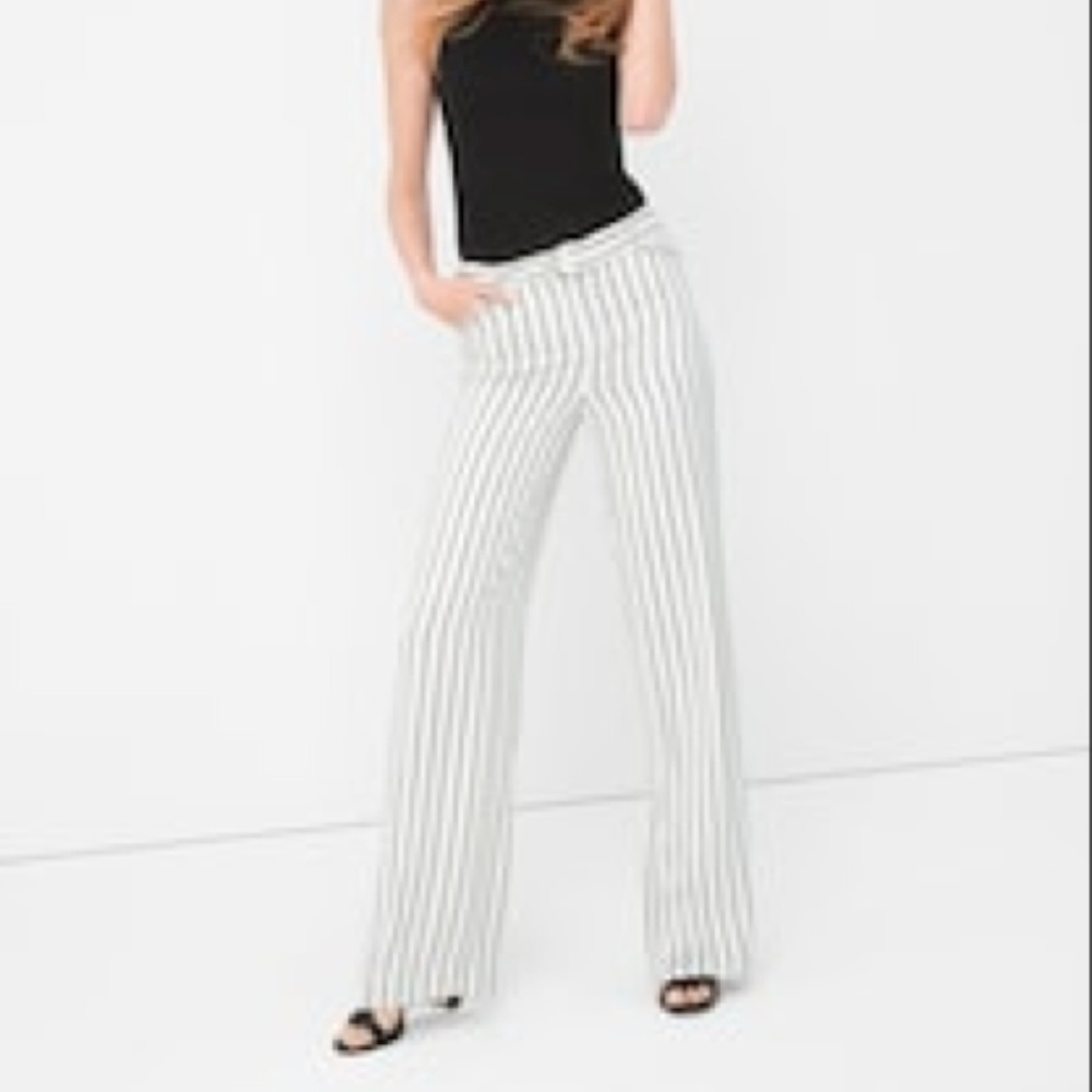 White House Black Market Drama Stripe Pant